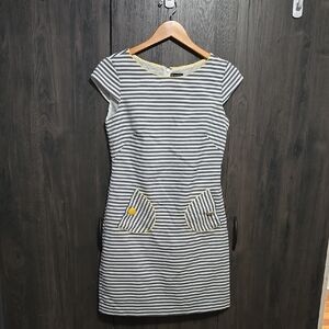 New Directions Striped Dress